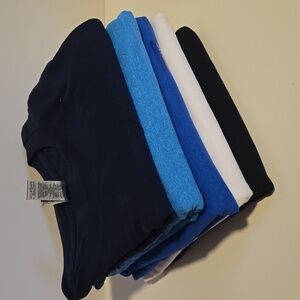 5 Gildan Heavy Cotton XL T-Shirt Bundle